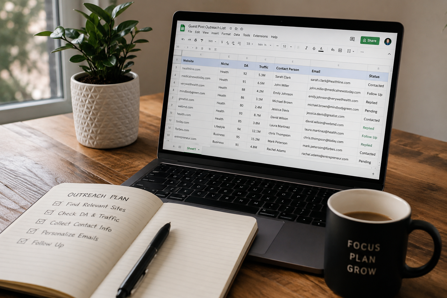 Guest Post Outreach strategy for finding relevant websites