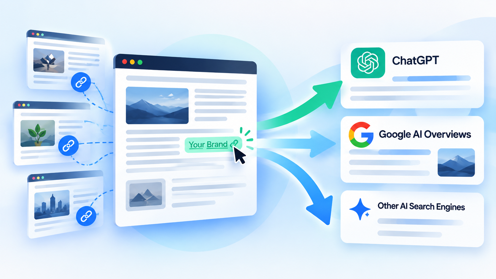 niche edits ai search featured optimized