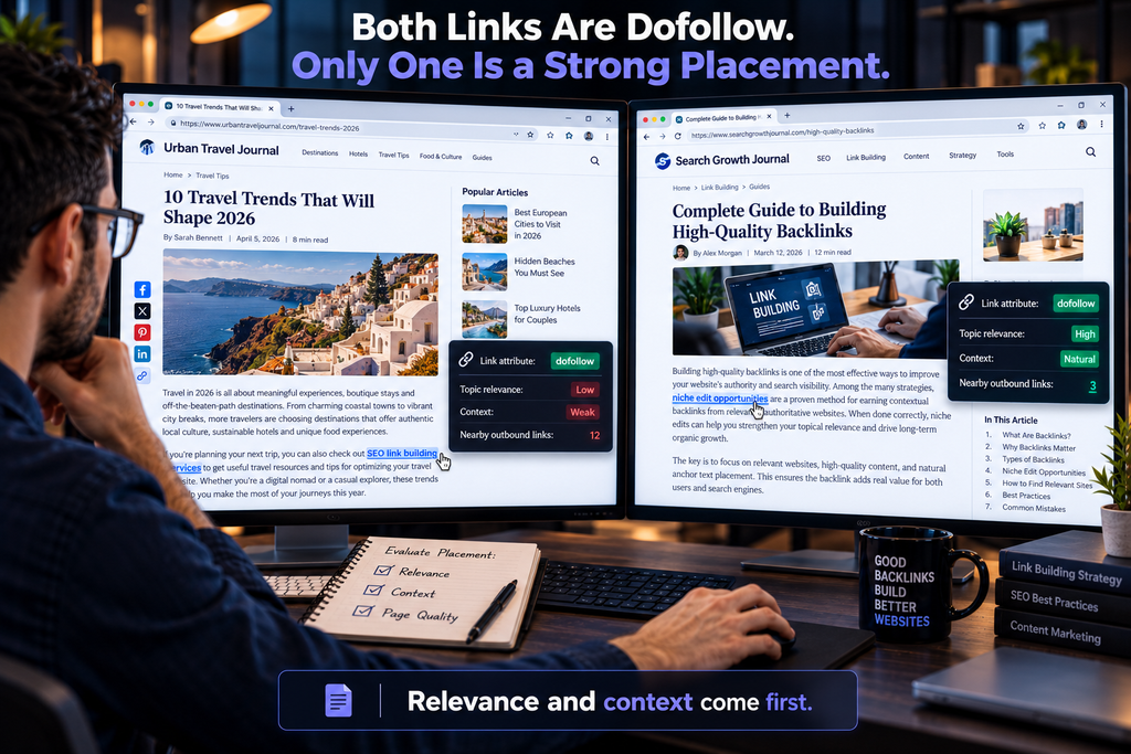 Do Niche Edits Work? A Practical Guide to Results, Risks & Best Practices dofollow niche edits compared by relevance and context