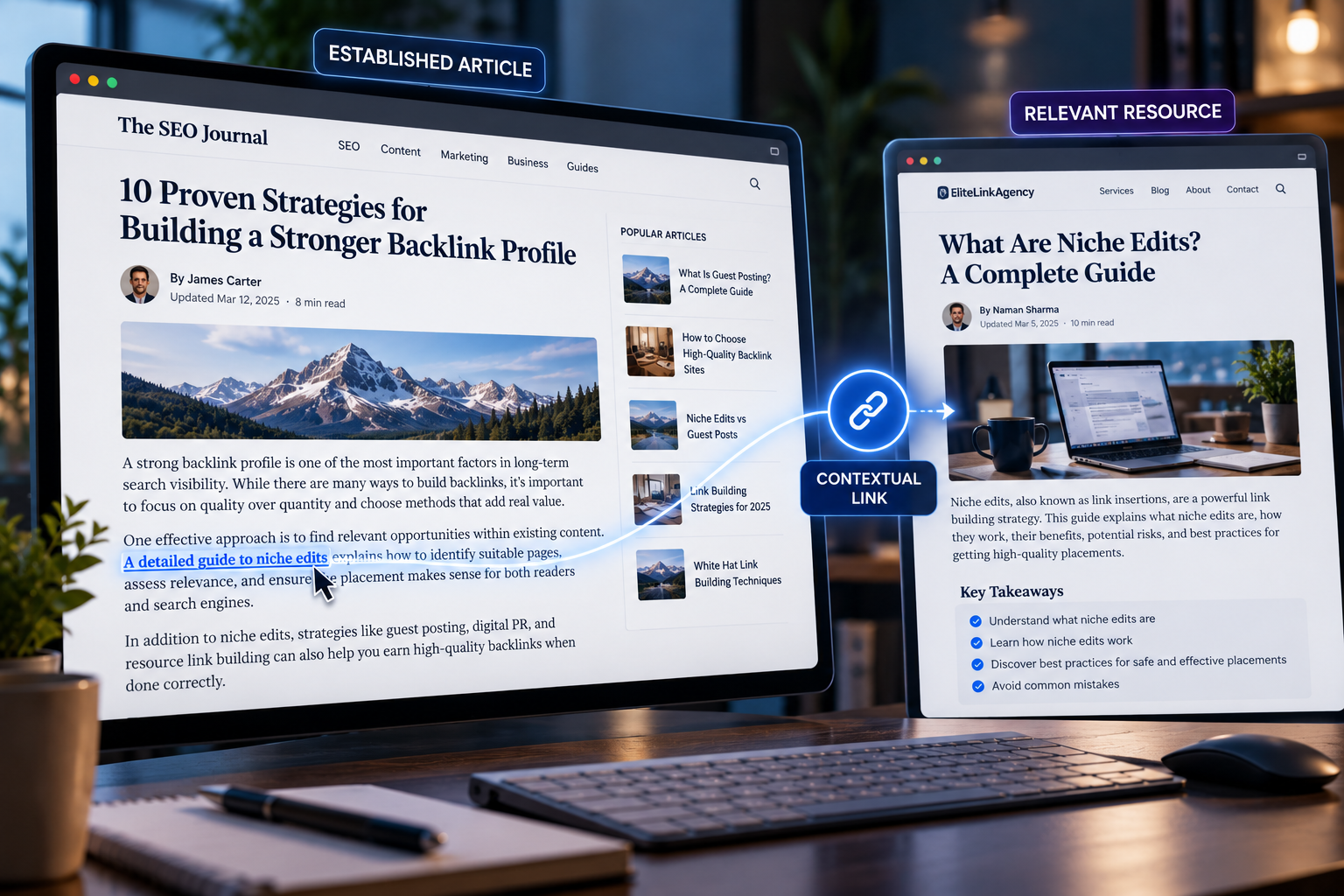 Do Niche Edits Work? A Practical Guide to Results, Risks & Best Practices How niche edits work with contextual backlinks